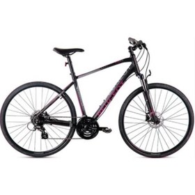 Resim Peugeot T14-fs Hybrıd Erkek Şehir Bisikleti 540h Hd 28 Jant 24 Vites Altus Sıyah Kırmızı 