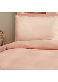 Resim Karaca Home Alia % 100 Pamuk Fistolu Çift Kişilik Pike Takımı Somon 200.22.11.0337 