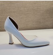 Resim Zenne Stiletto Ayakkabı Beyaz 