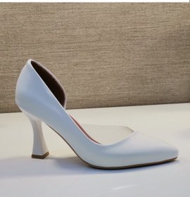 Resim Zenne Stiletto Ayakkabı Beyaz 
