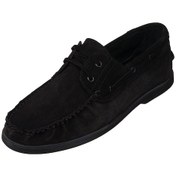 Resim Utkan001 Siyah Süet Dana Derisi Yazlık Gündelik Rahat Şık Yeni Sezon Erkek Büyüknumara Ayakkabı 45 46 47 48 49 50 Numara Siyah Süet 