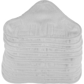 Resim H2O X5 Mop Için 10 Paket Yedek Buhar Mop Mikrofiber Bez Pedi Üç Köşeli Mop (Yurt Dışından) 