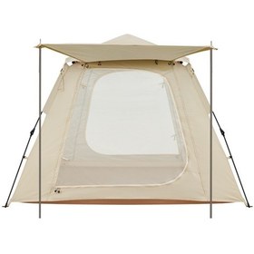 Resim Kingcamp Positano 4 Kişilik Otomatik Kurulum Çadır Sand Krem 