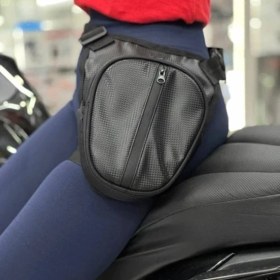 Resim Gear5 Bacak Çantası Siyah Karbon Desen 