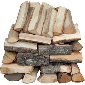 Resim Kuru Fırınlanmış Parçalanmış Şömine Soba Odunu 40 Kg 