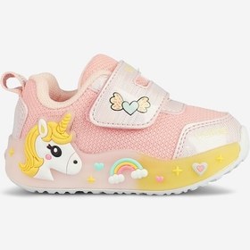 Resim Vicco Meli Kız Bebek Işıklı İlk Adım Sneaker Pudra 