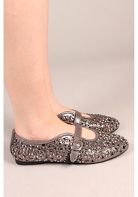 Resim Mirage Lazerli Taşlı Babet Platin-7888 Platin 