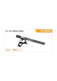 Resim DW 45° - 90° Terazili Gönye 300mm 