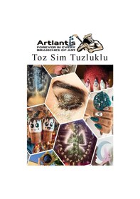 Resim Altın Gümüş Kırmızı Mavi Toz Sim Tuzluklu 7 Gr 4 Adet Renkli Toz Sim Epoksi Reçine Okul Etkinlik Dekarasyon Slime 