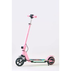 Resim SIMATE YENİ | Elektrikli Çocuk Scooter 130W | 3 Kademe Hız | Ayarlanabilir Gidon | Uzun Menzil | Koruma Seti Hediye | 2026 