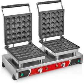 Resim KUTLU TİCARET KUTLU ÇİFTLİ YUVARLAK KAPAKLI BUBBLE WAFFLE MAKİNESİ 