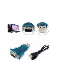 Resim Usb 2.0 To Rs232 Seri Com Db9 Çevirici Adaptör 