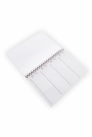 Resim MattSa Kuaför Randevu Defteri - 380 Günlük - 95 Yaprak - Üstten Açmalı - Tek Yön Baskılı 