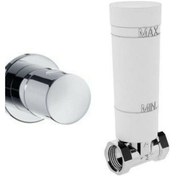 Resim Artema Ankastre Stop Valf Sıva Alt + Sıva Üst Grubu A41441 + A41458 Krom 