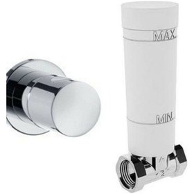 Resim Artema Ankastre Stop Valf Sıva Alt + Sıva Üst Grubu A41441 + A41458 Krom 