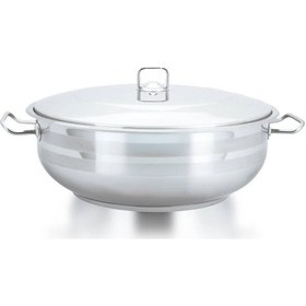 Resim Hascevher Gastro 38x15 Cm Karnıyarık Tencere Metalik 