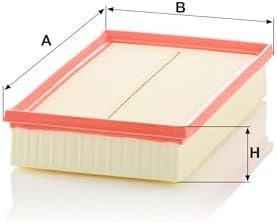 Resim MANN-FILTER Hava Filtresi C 28 043 (VW Group) 