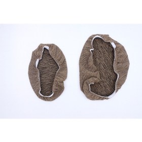 Resim Bohem Yeni Model Jakarlı Sandalyesi Kılıfı, Sandalye Örtüsü 1 Adet Koyu Kahve 