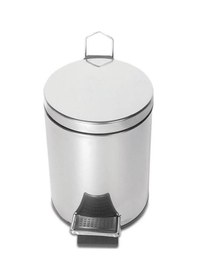 Resim Palex Krom Pedallı Çöp Kovası 3 Litre 