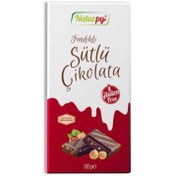 Resim NATURPY Glutensiz Fındıklı Sütlü Çikolata 100g 