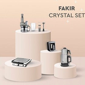 Resim Fakir Crystal Silver Stone Elektronik Çeyiz Seti 