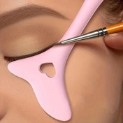 Resim 4'ü 1 Arada Silikon Makyaj Aracı: Kanatlı Eyeliner, Ruj & Maske Uygulama Şablonu - Başlangıçlar İçin Hızlı & Kolay 