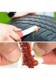 Resim 10 Adet Lastik Onarım İçin Lastik Tamir Fitili Yedek Lastik Fitili 5570 
