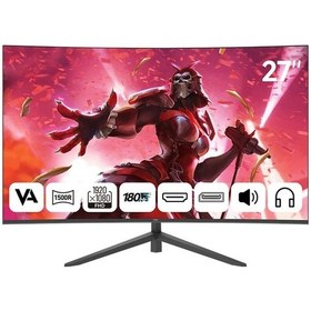 Resim 1ms 180hz 27\" 1920x1080 Fhd Curved Monitör Md270k-v-133048 