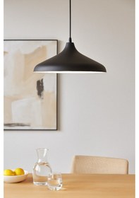 Resim Nil Siyah Içi Beyaz Renk Özel Tasarım Modern Dekoratif Cafe Sarkıt Cafe-mutfak Tekli Avize Ampulsüz SİYAH İÇİ BEYAZ 