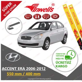 Resim Hyundai Accent Era Silecek Takımı 2006-2012 İnwells Muz 