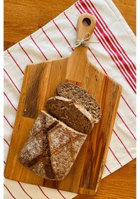 Resim Freya Doğal Ahşap Kayın Ağacı Kesme Ve Sunum Tahtası 47x26 Cm 