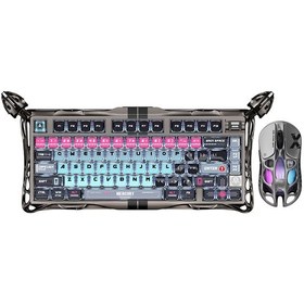 Resim Gravastar Mercury V75 Pro Hall Effect, Rapid Trigger 8.000 Hz Kablolu Manyetik Klavye + Xpro 32.000 Optik 