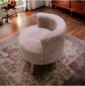 Resim T.ipekli Berjer puf koltuk çay seti makyaj masası sandalye çocuk pufu 