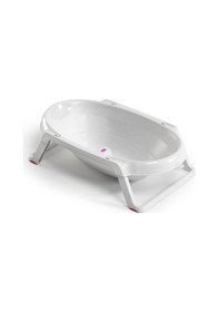 Resim Okbaby Onda Slim Katlanır Bebek Küveti K.Beyaz + Splash Bebek Duşu 
