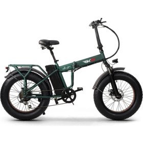 Resim Skyjet Nitro Pro 250 W Katlanabilir Elektrikli Bisiklet -Yeşil 
