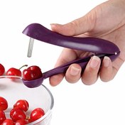 Resim Yeni 12.7cm Kiraz Meyve Mutfak Pitter Çıkarıcı Zeytin Çekirdek Çıkarıcı Çekirdek Gadgeti Meyve ve Sebze Araçları Kiraz Pitter, RV Mutfak Ocak Aksesuarları için 