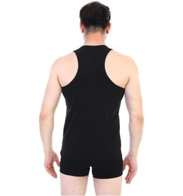 Resim 3 Adet Çift Kaplan Erkek Ribana Sporcu Atleti 915 Siyah 