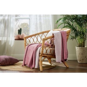 Resim Özdilek Pamuklu Colourist Ponponlu Kişilik Battaniye 