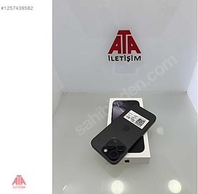 Resim Apple iPhone 16 Pro İkinci El TR | 256 GB | Siyah 