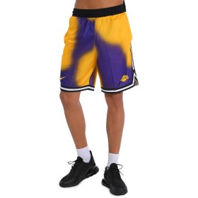 Resim Los Angeles Lakers NBA Erkek Sarı Basketbol Şortu FQ3972-728 