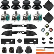 Resim Benseager 25PCS Complete Repair Kit for Xbox Series X/S Controller - Includes 3D Joysticks, Thumbsticks, Bumpers, Buttons, T6 T8 Screwdriver & Other Replacement Parts for Xbox Series X/S Controller 