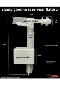 Resim Siamp Gömme Rezervuar Flatörü Şamandırası Plastik 