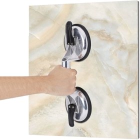 Resim Depolife Araç Kaporta Göçük Giderici Vantuz Vakum Aleti Cam Fayans Işleri Alüminyum Gövde 1Vantuz Profesyonel 