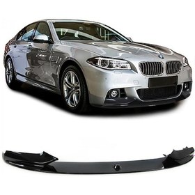 Resim Bmw F10 Ön Tampon Altı Lip M-performance 5serisi Piano Black 
