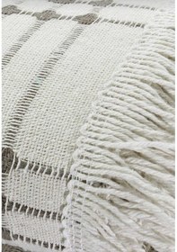 Resim 494 %100 Pamuklu Dört Tarak Kahve Buldan Işi Çekyat-Koltuk Örtüsü 