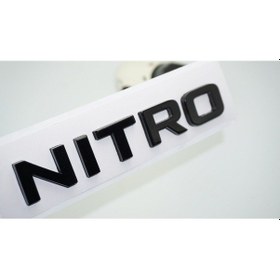Resim Dodge Nitro Bagaj Siyah Abs 3m 3d Yazı Logo Amblem 