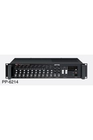 Resim INTERM Inter-m Pp6214 10 Giriş 2 Çıkış Anons Mikser Preamfi 