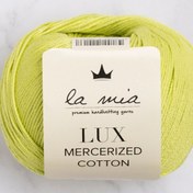 Resim La Mia Lux Mercerized Cotton Fıstık Yeşili El Örgü İpi - 150 - 33751 