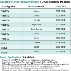 Resim İnnovareauto Toyota, Lexus Için Tampon Klips- 10 Adet 