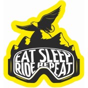 Resim Ski Kayak Snowboard Sticker - 24101 